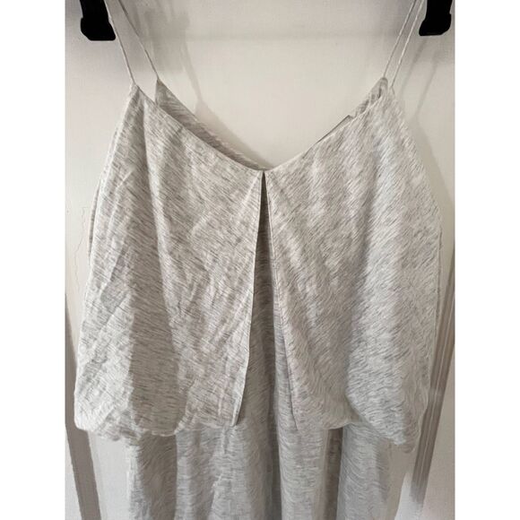 Womens 3.1 Phillip Lim Strap Multilayer Folded Dress Jersey Knit Gray Size 6 - Picture 3 of 7